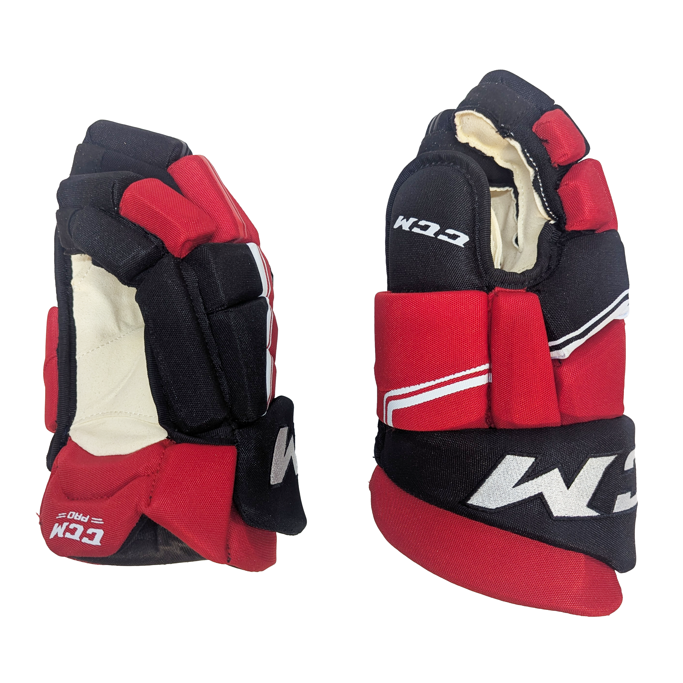 CCM HGQL - Gant NHL Pro Stock - Devils du New Jersey (rouge/noir)